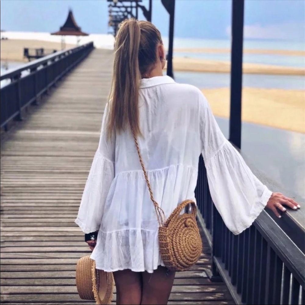 RESTOCKED! 5 ⭐️ Swim Cover Up Tunic - Picture 6 of 8